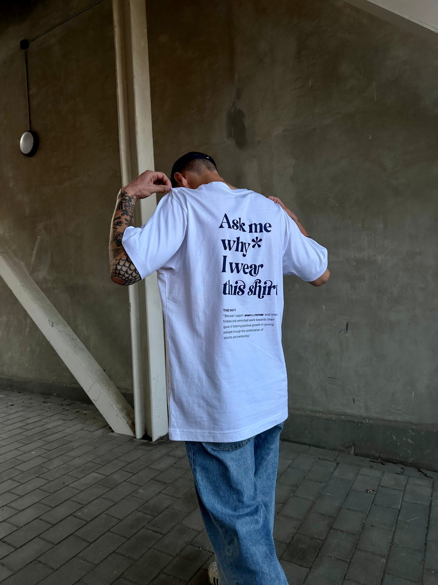 S4AF / "Ask me why I wear this shirt"