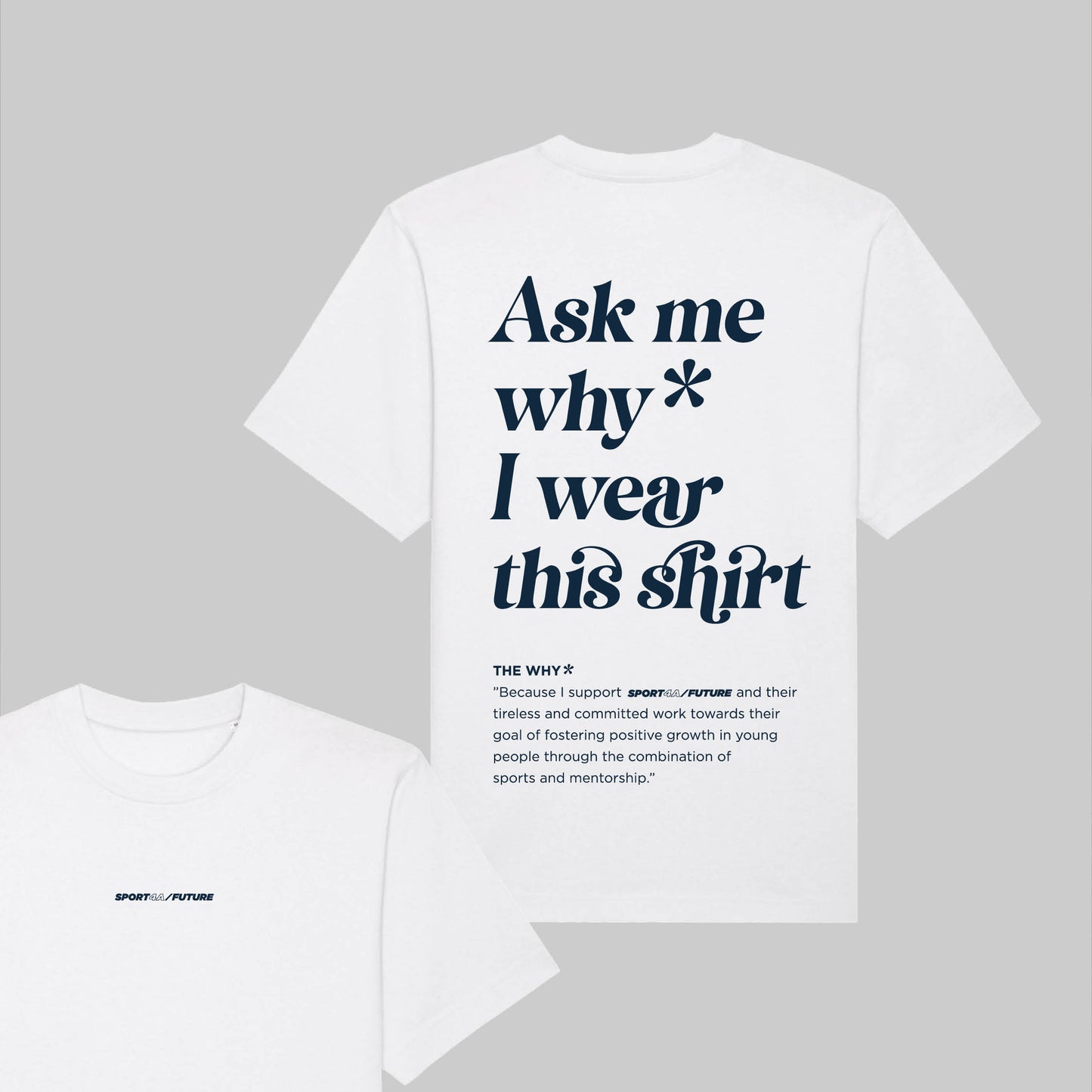 S4AF / "Ask me why I wear this shirt"